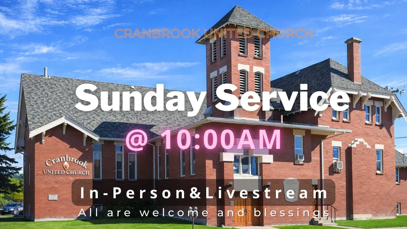 Cranbrook United Church community sharing image